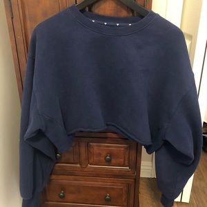 Aritzia | TNA Cropped Boyfriend Crewneck